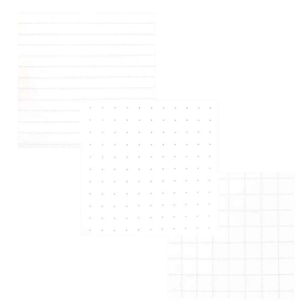 Caroline Gardner Multi Check A5 Hardback Notebook - White/Orange/Pink - Image 4