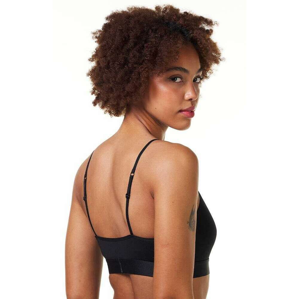 Comfyballs Comfycel Crop Bra - Black - Image 2