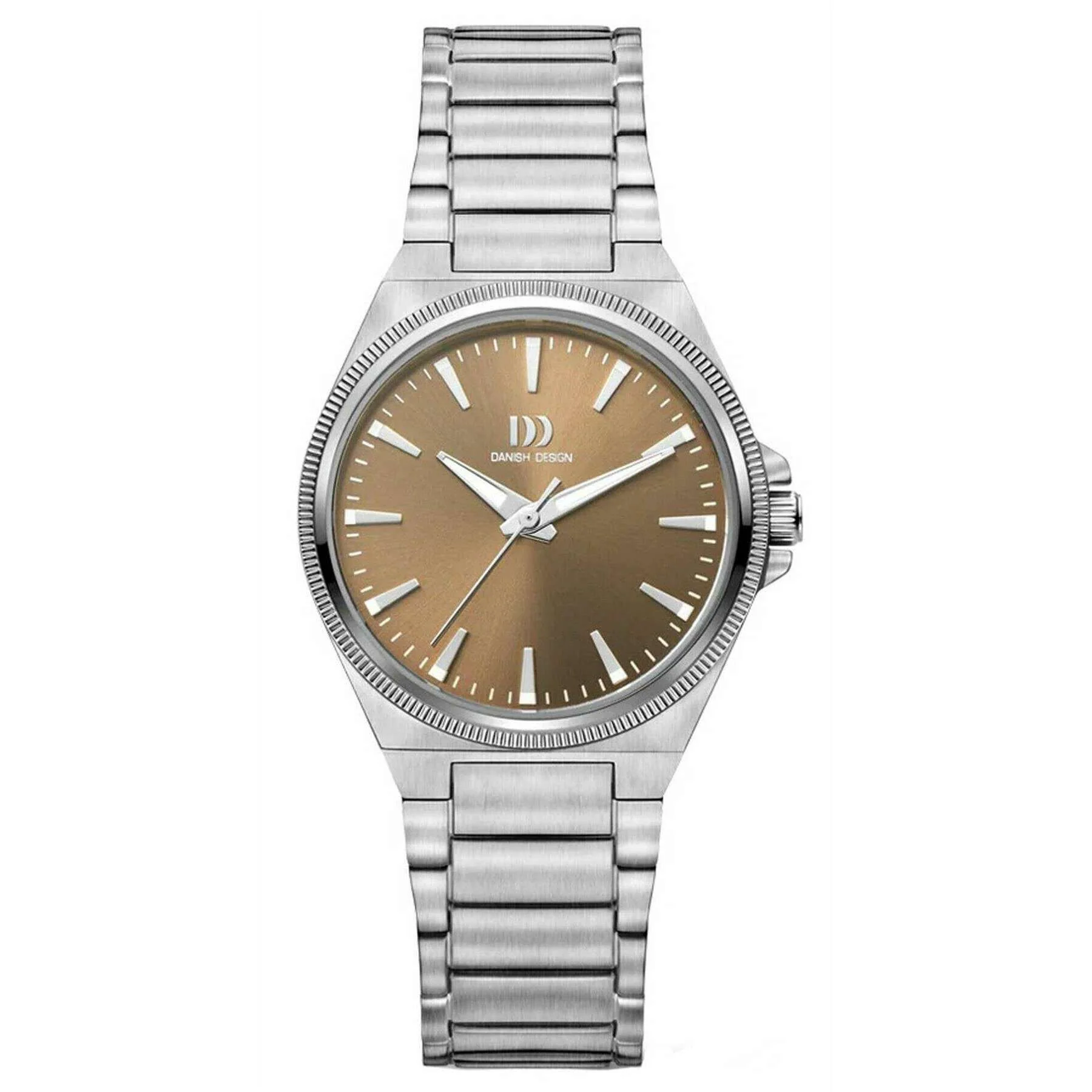 Danish Design DK Pro Watch - Silver/Hazel Brown