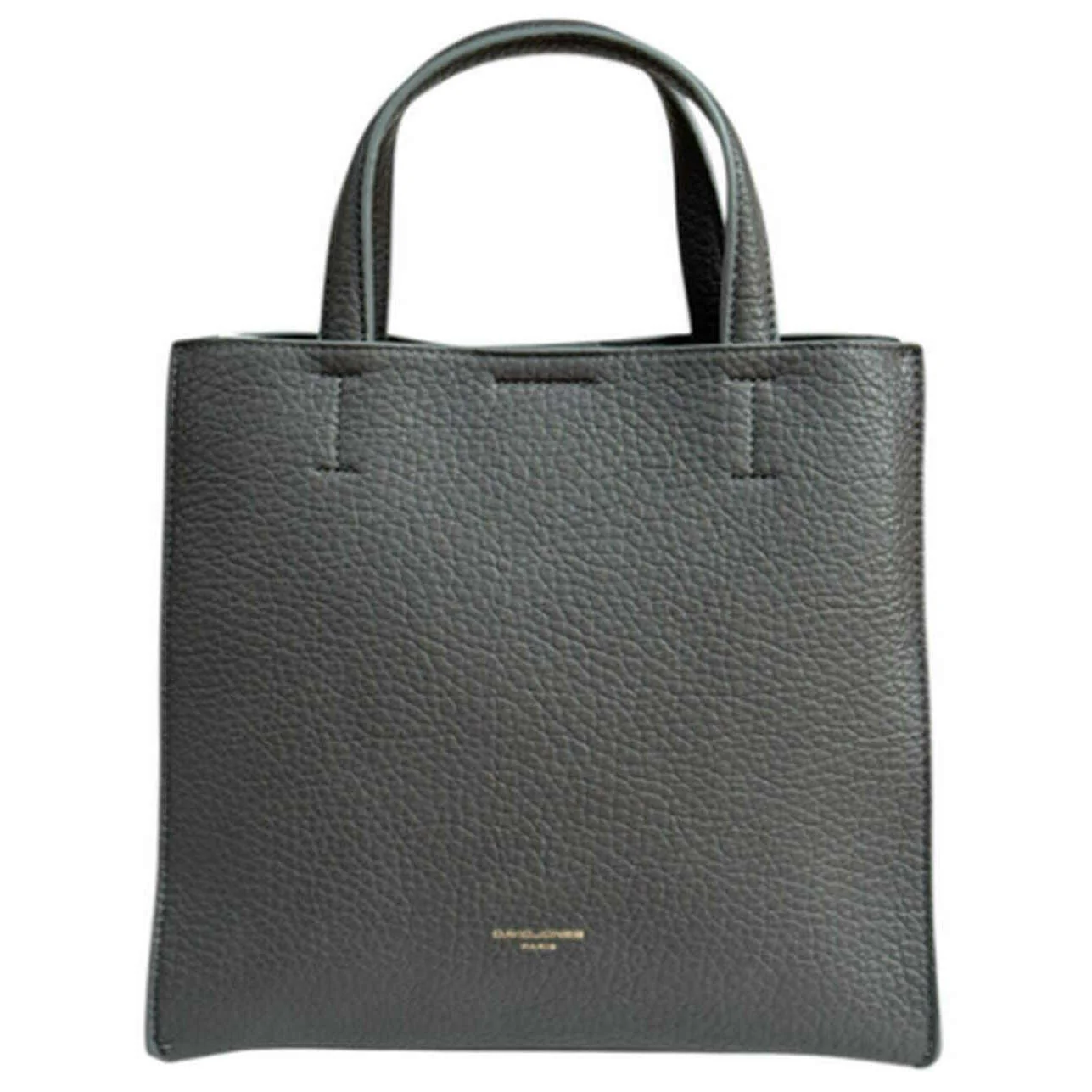 David Jones Mini Square Shopper Bag - Dark Grey