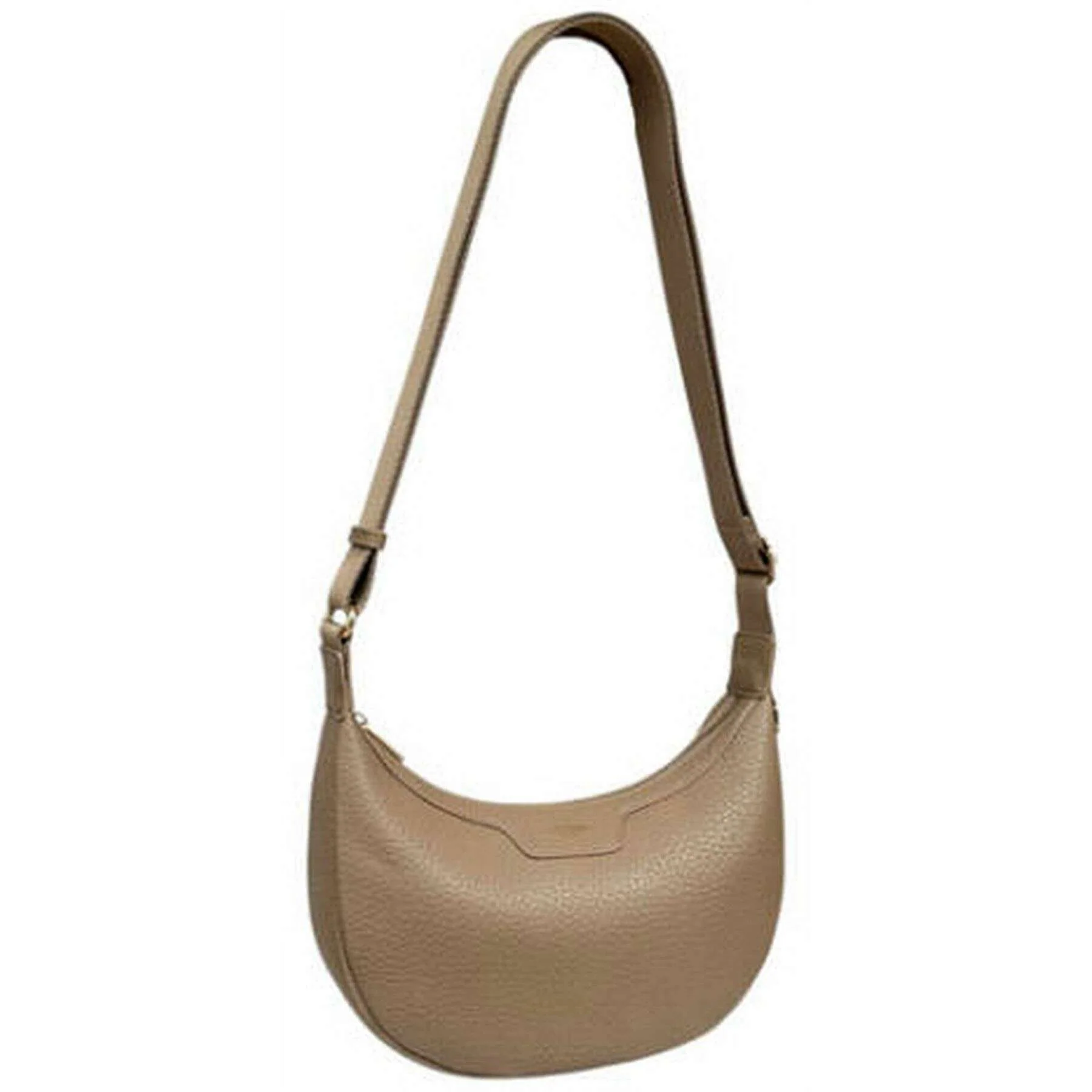 David Jones Scoop Cross-Body Bag - Taupe Beige