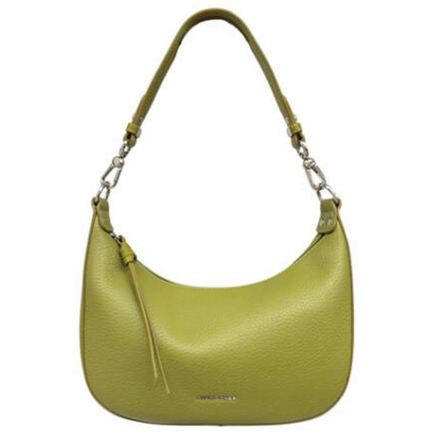 David Jones Scoop Shoulder Bag - Dark Lime Green