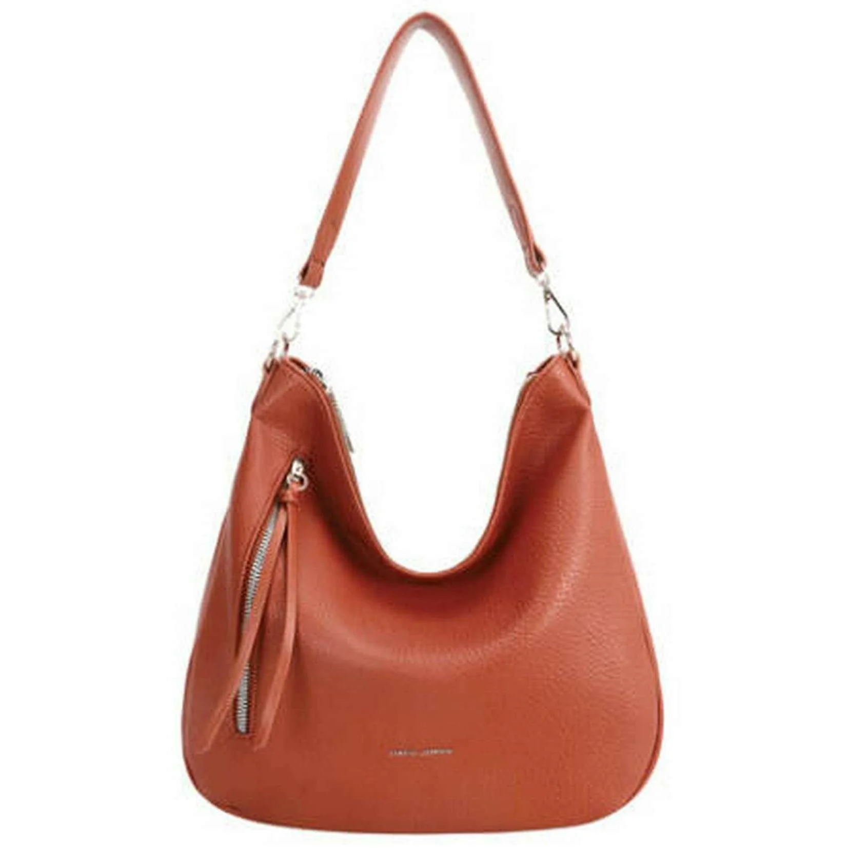 David Jones Slouchy Hobo Bag - Burnt Orange