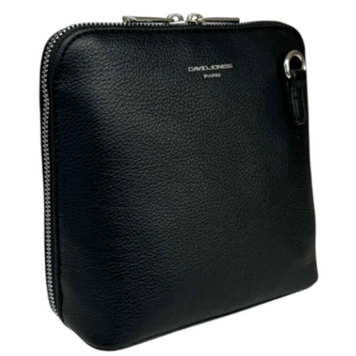 David Jones Small Dome Sling Bag - Black
