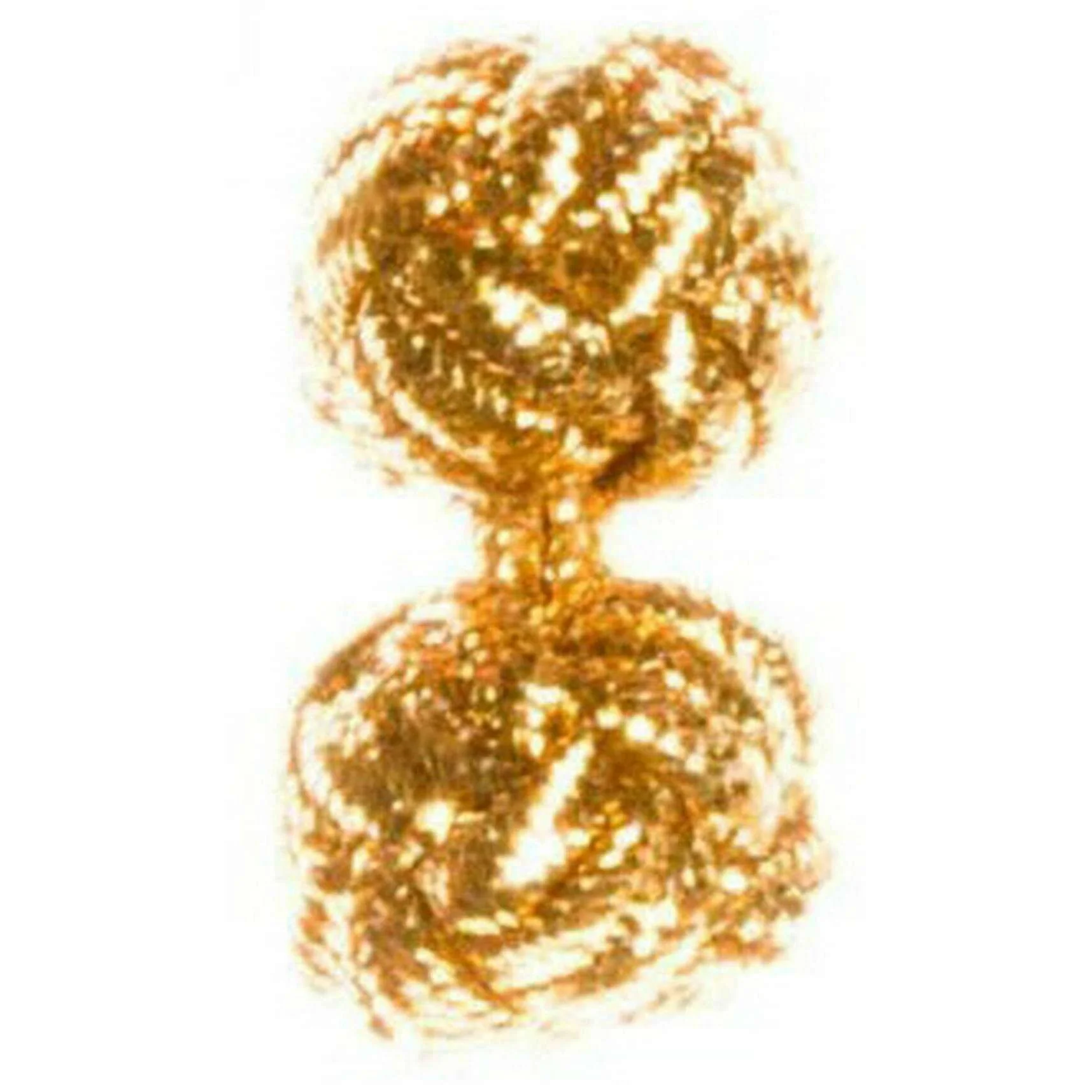 David Van Hagen Barrel Cuff Knots - Gold