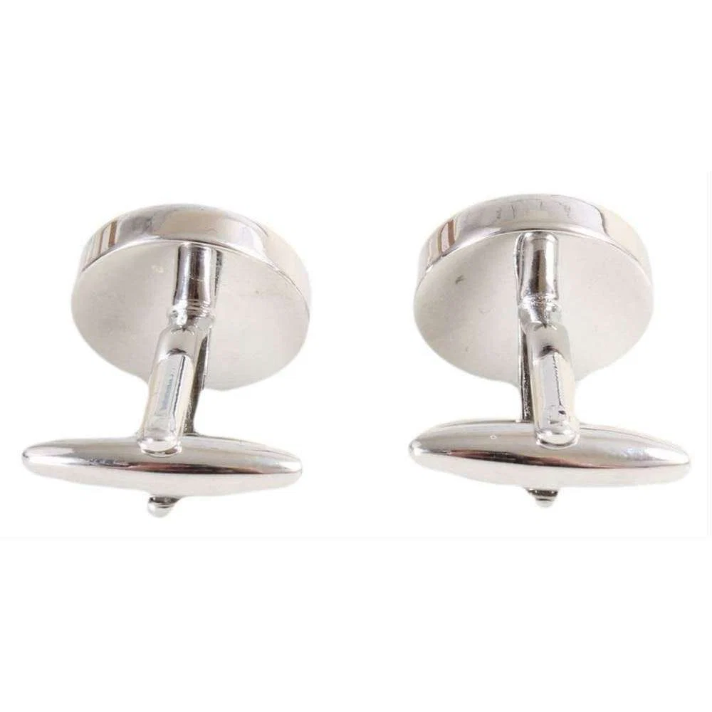 David Van Hagen Bicycle Cufflinks - Blue - Image 2