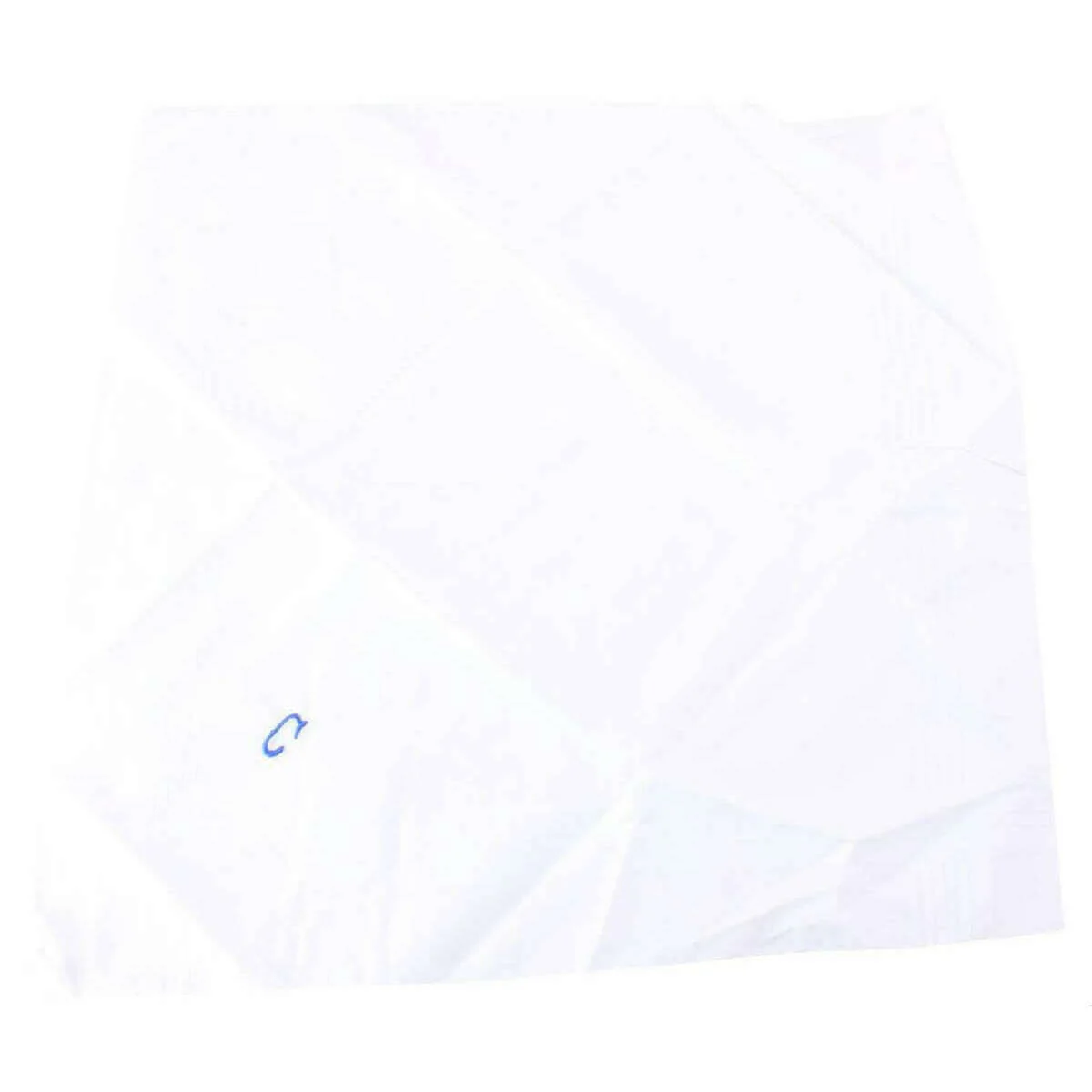 David Van Hagen C Initial 3 Pack Handkerchief - White/Blue - Image 4