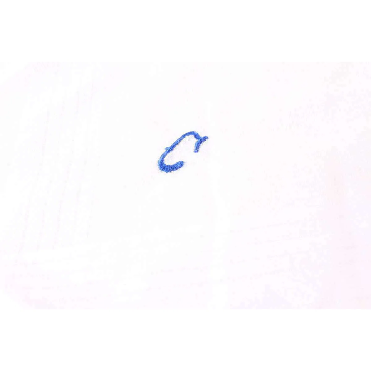David Van Hagen C Initial 3 Pack Handkerchief - White/Blue - Image 5