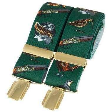 David Van Hagen Classic Hunting Fashion Brace - Green