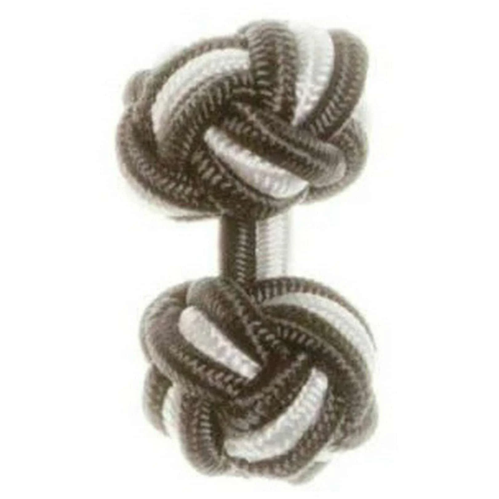 David Van Hagen Cuff Knots - White/Black