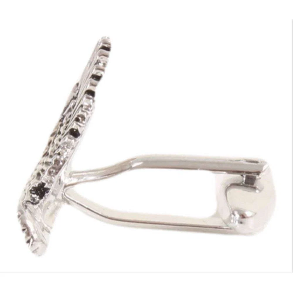 David Van Hagen Game Bird Cufflinks - Silver - Image 4