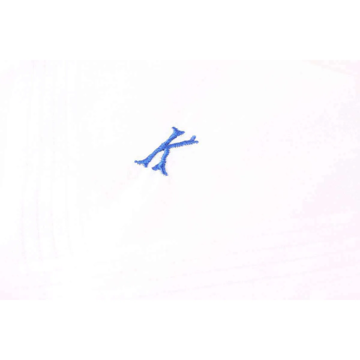 David Van Hagen K Initial 3 Pack Handkerchief - White/Blue - Image 5