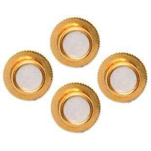 David Van Hagen Round Dress Studs - White