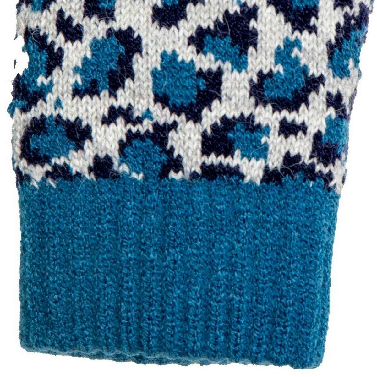 Dents Animal Print Gloves - Navy - Image 4