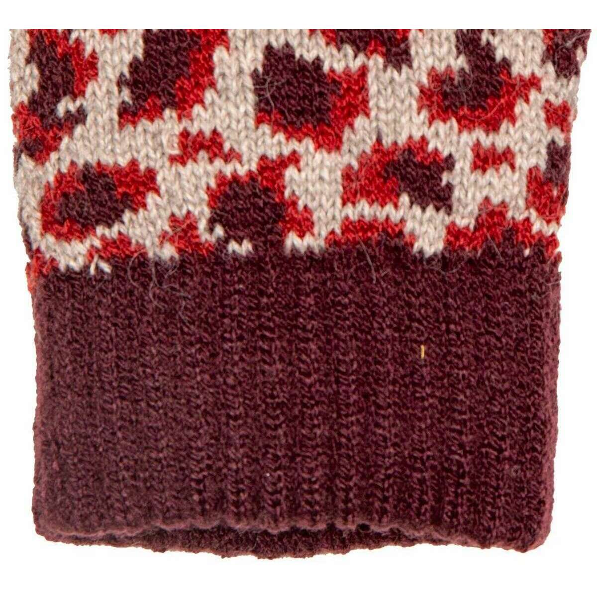 Dents Animal Print Gloves - Plum Purple - Image 4