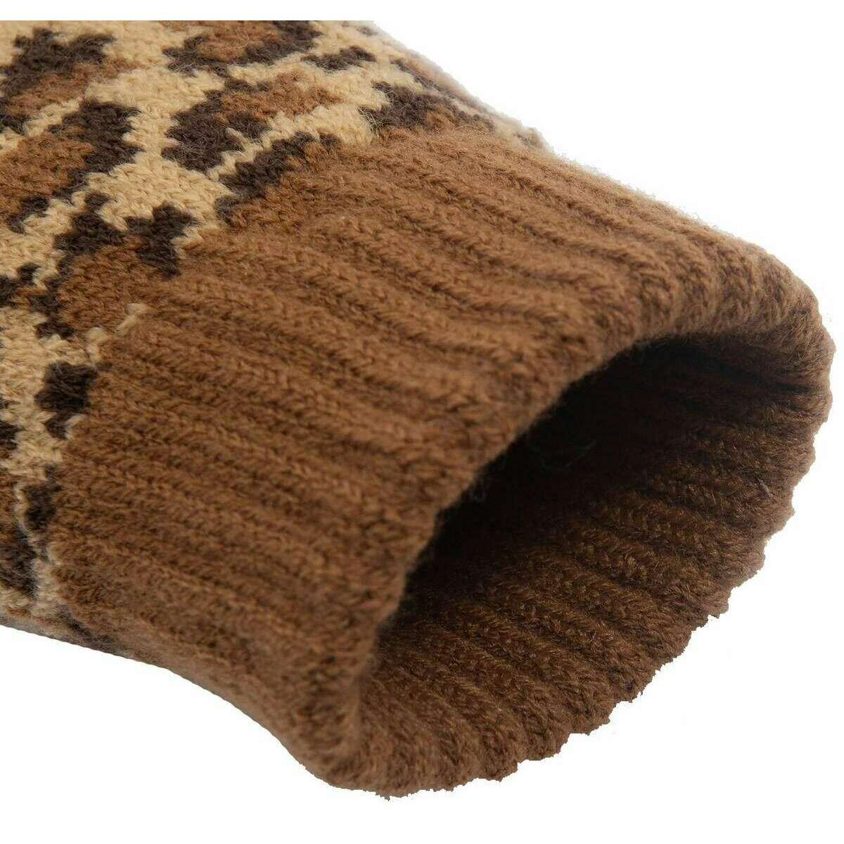 Dents Animal Print Gloves - Tan - Image 5