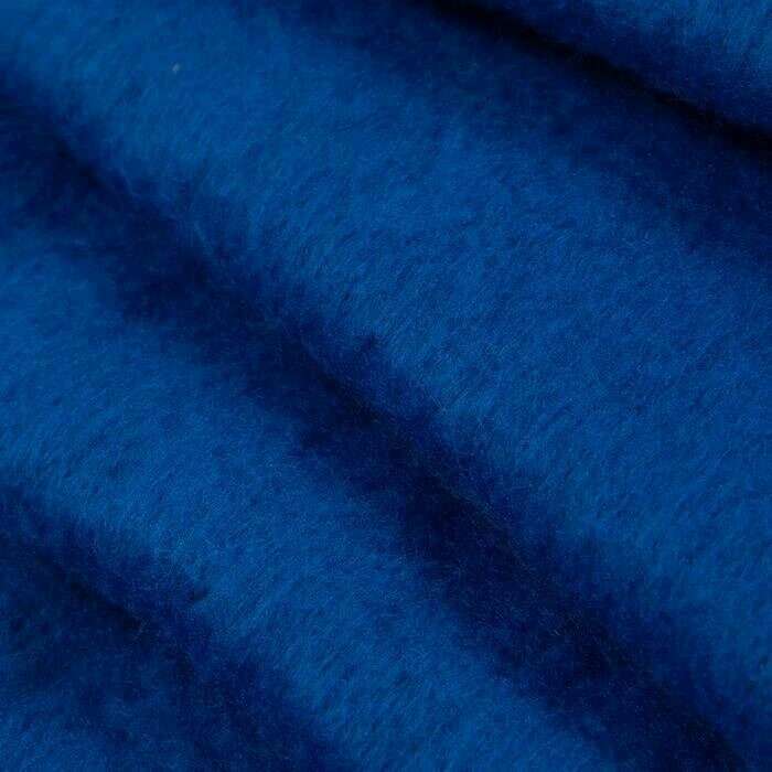 Dents Blanket Braided Tassel Scarf - Cobalt Blue - Image 3