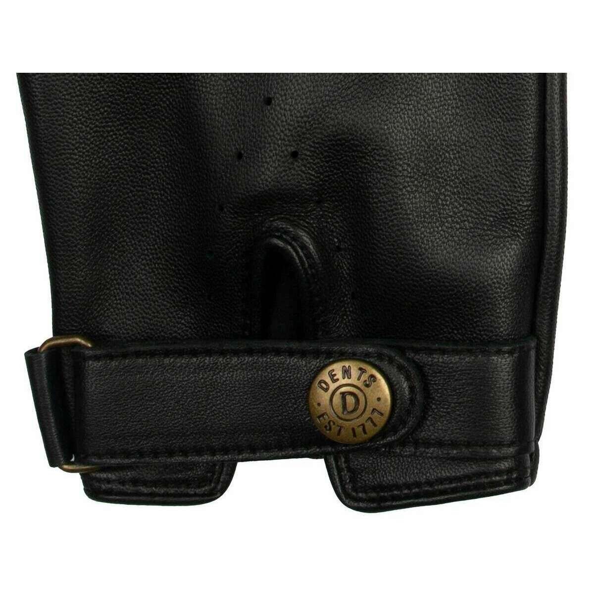 Dents Brooklands Leather Driving Gloves - Black - Image 5