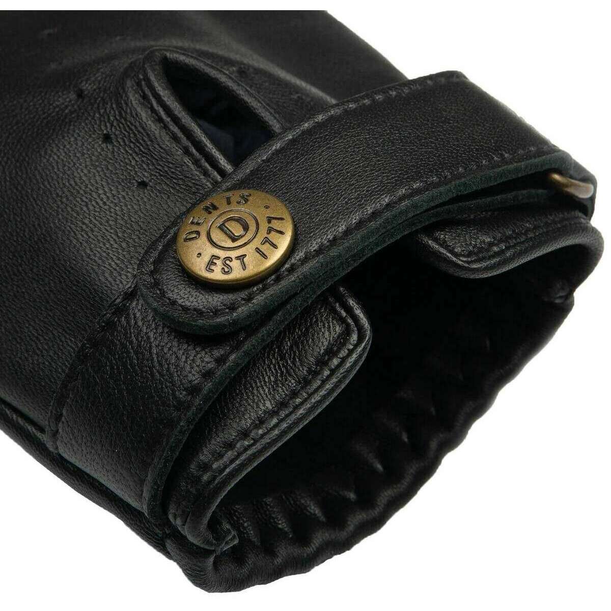 Dents Brooklands Leather Driving Gloves - Black - Image 7