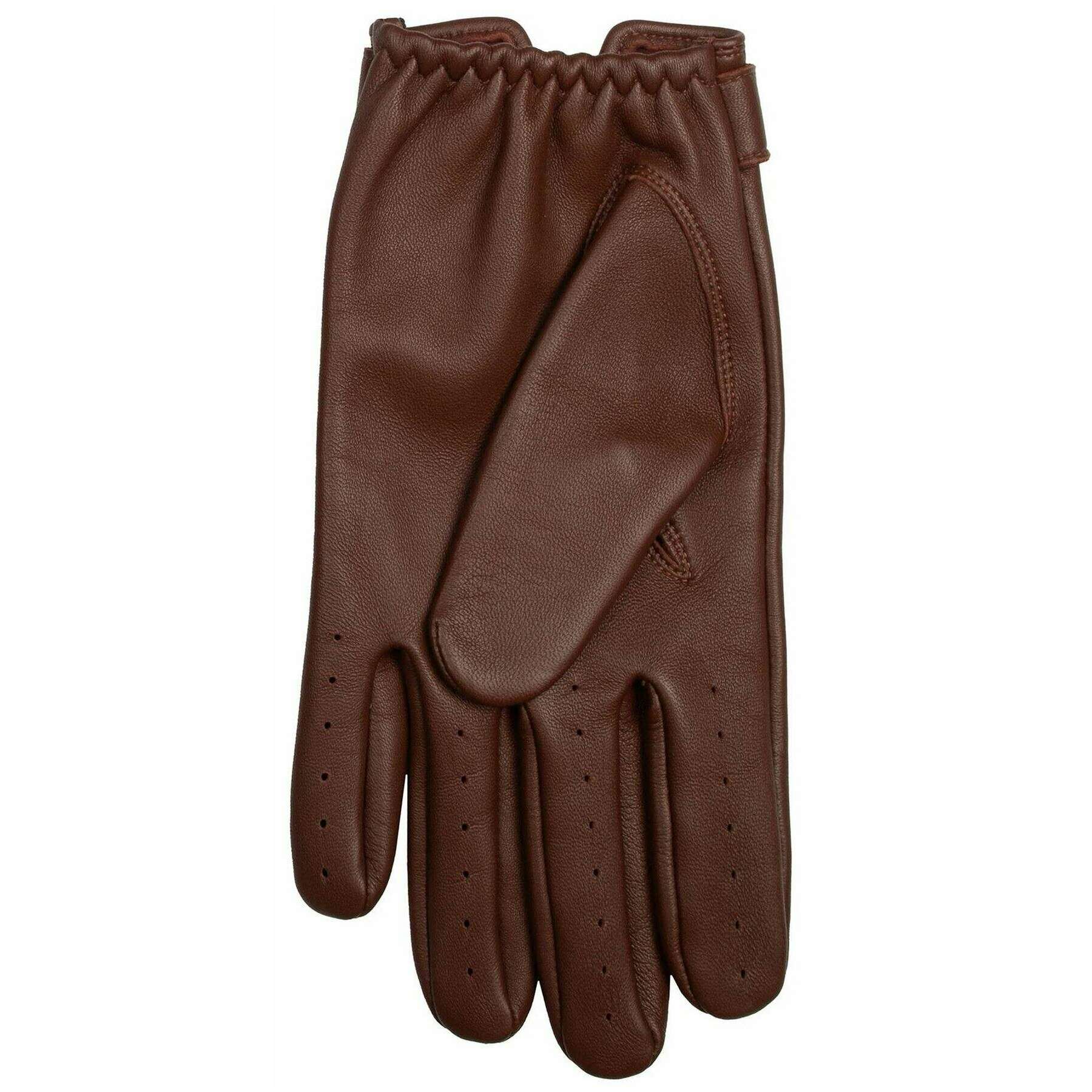 Dents Brooklands Leather Driving Gloves - English Tan - Image 4