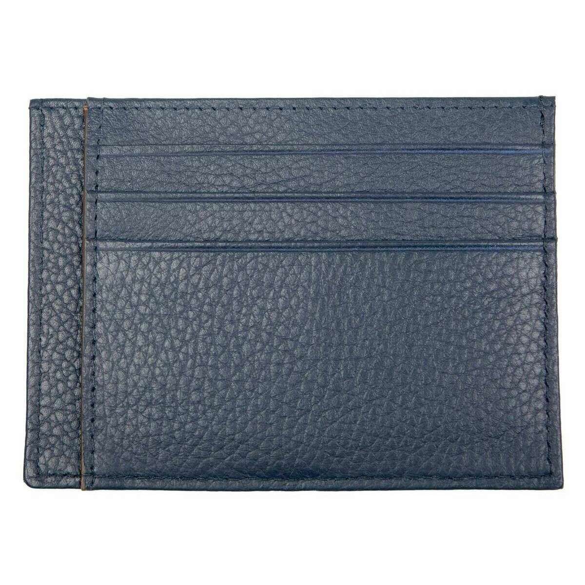 Dents Cherwell Card Holder - Navy/Cognac Brown - Image 2