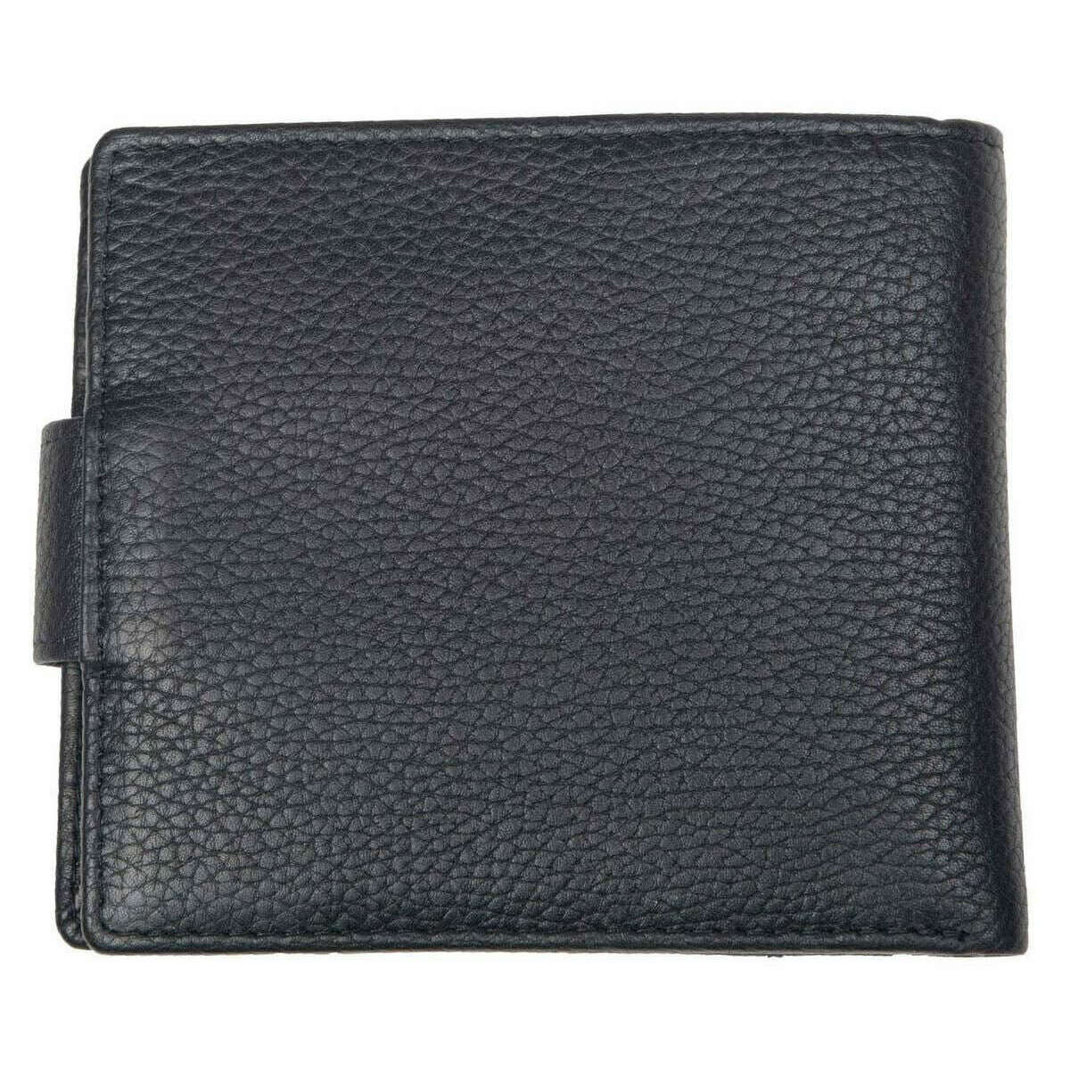Dents Cherwell Coin Bifold Wallet - Black/Bordeaux Burgundy - Image 2