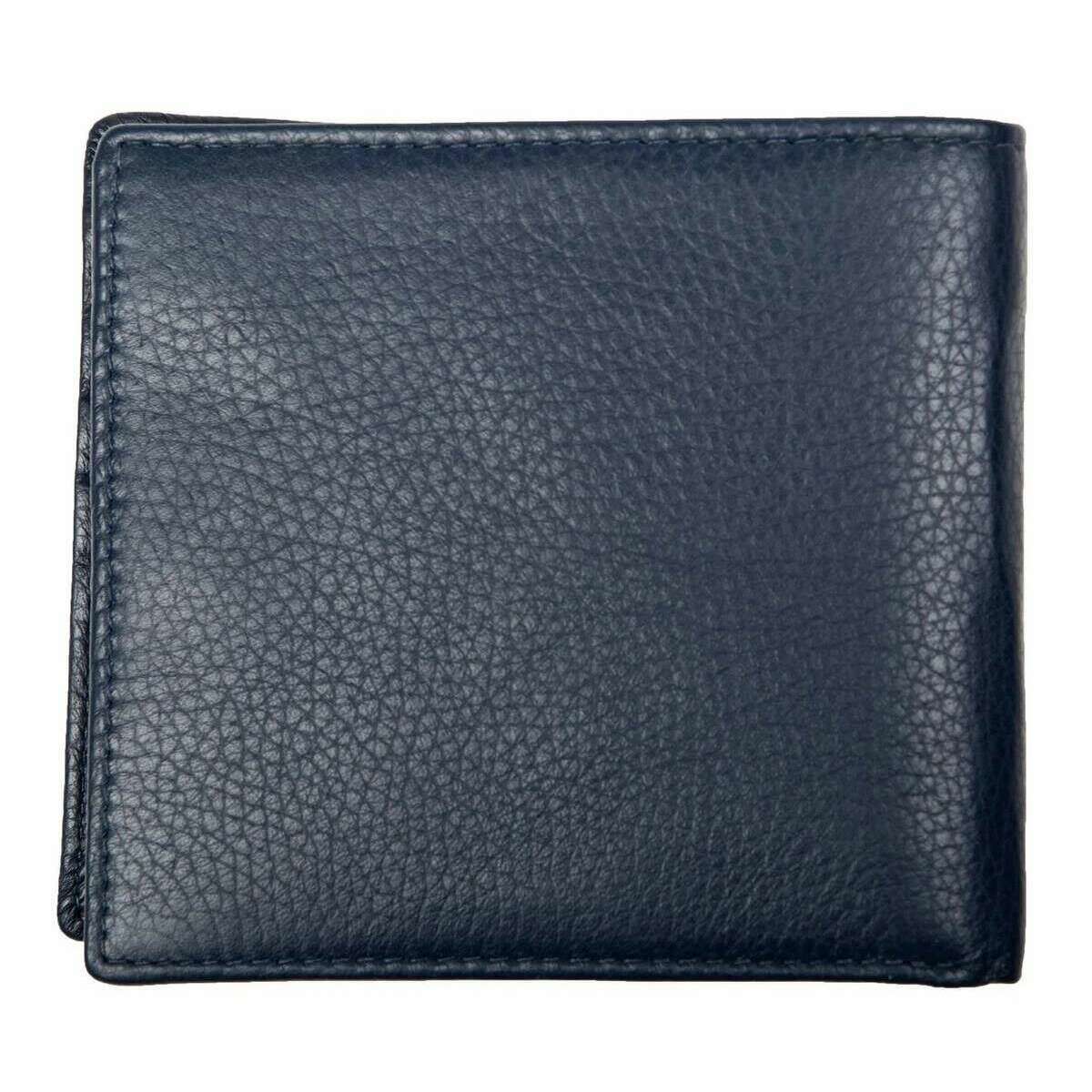 Dents Cherwell Slim Bifold Wallet - Navy/Cognac Brown - Image 2