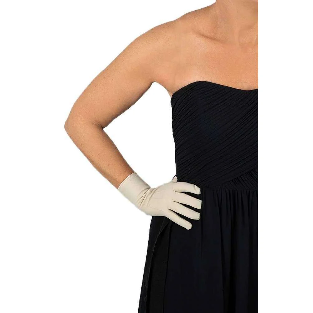 Dents Diana Matt Satin Gloves - Shantung - Image 2