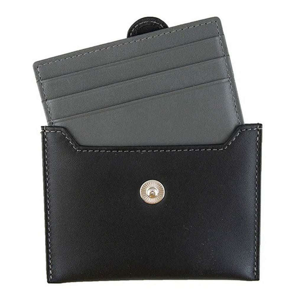 Dents Eden Security Card Holder - Black/Slate - Image 2