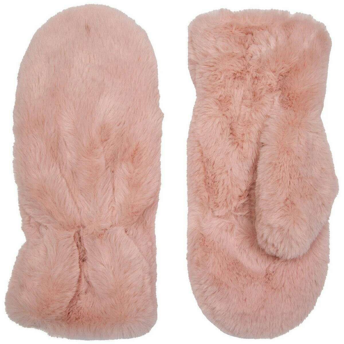 Dents Faux Mittens - Blush Pink - Image 2
