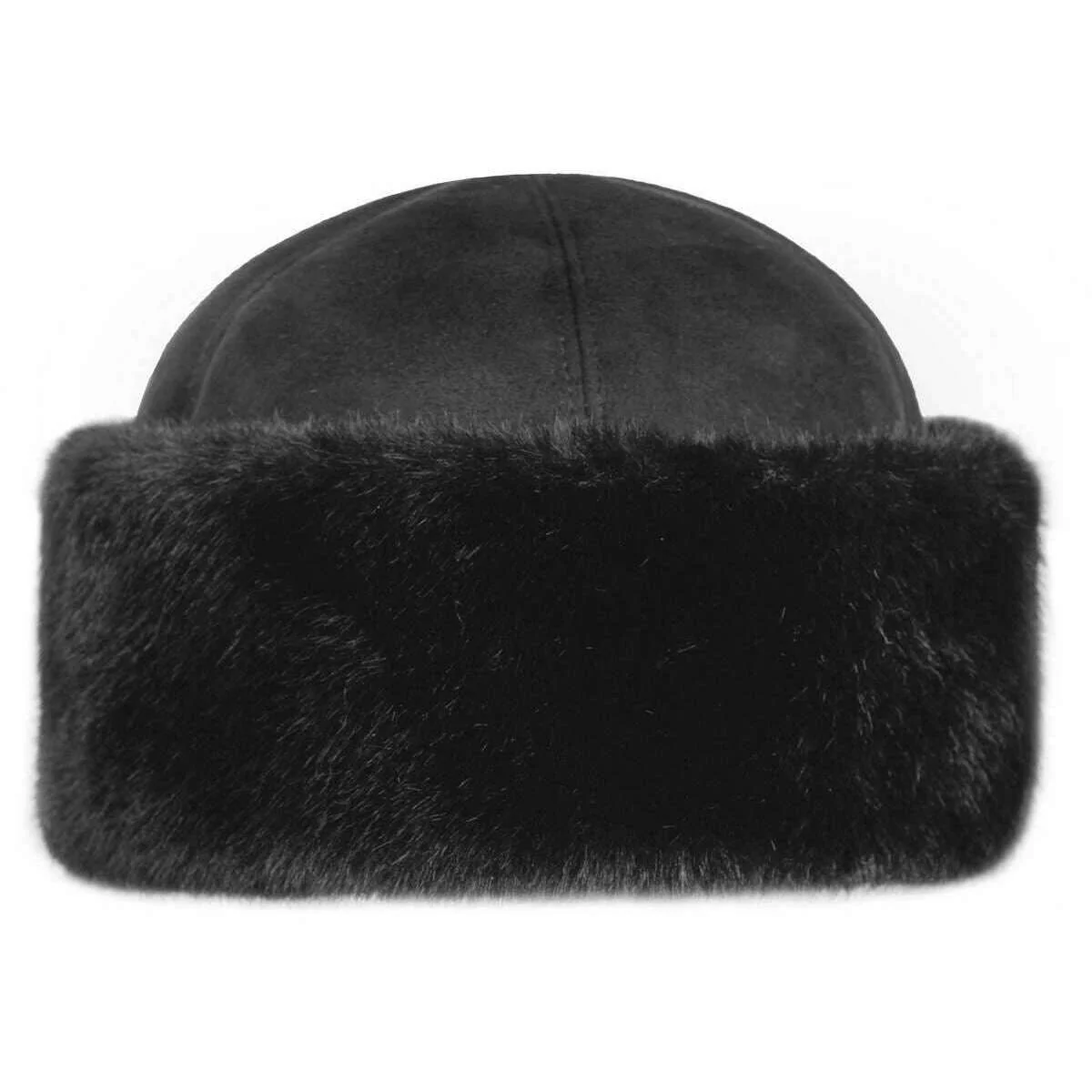 Dents Faux Suede Hat - Black/Black