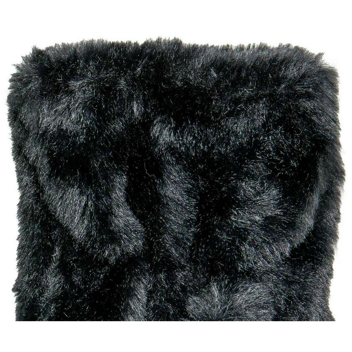 Dents Fingerless Faux Mittens - Black - Image 3