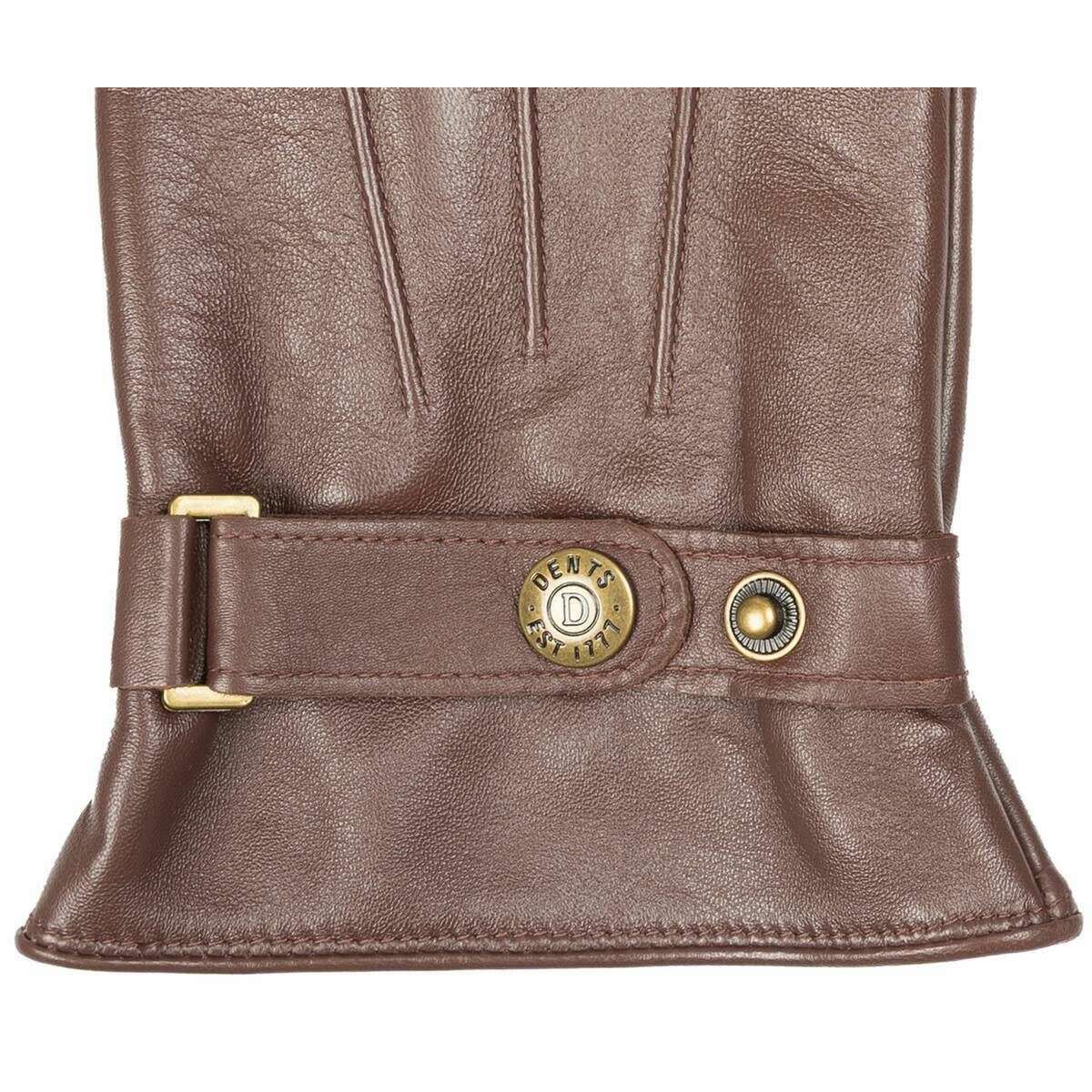 Dents Gatcombe Leather Shooting Gloves - English Tan - Image 5