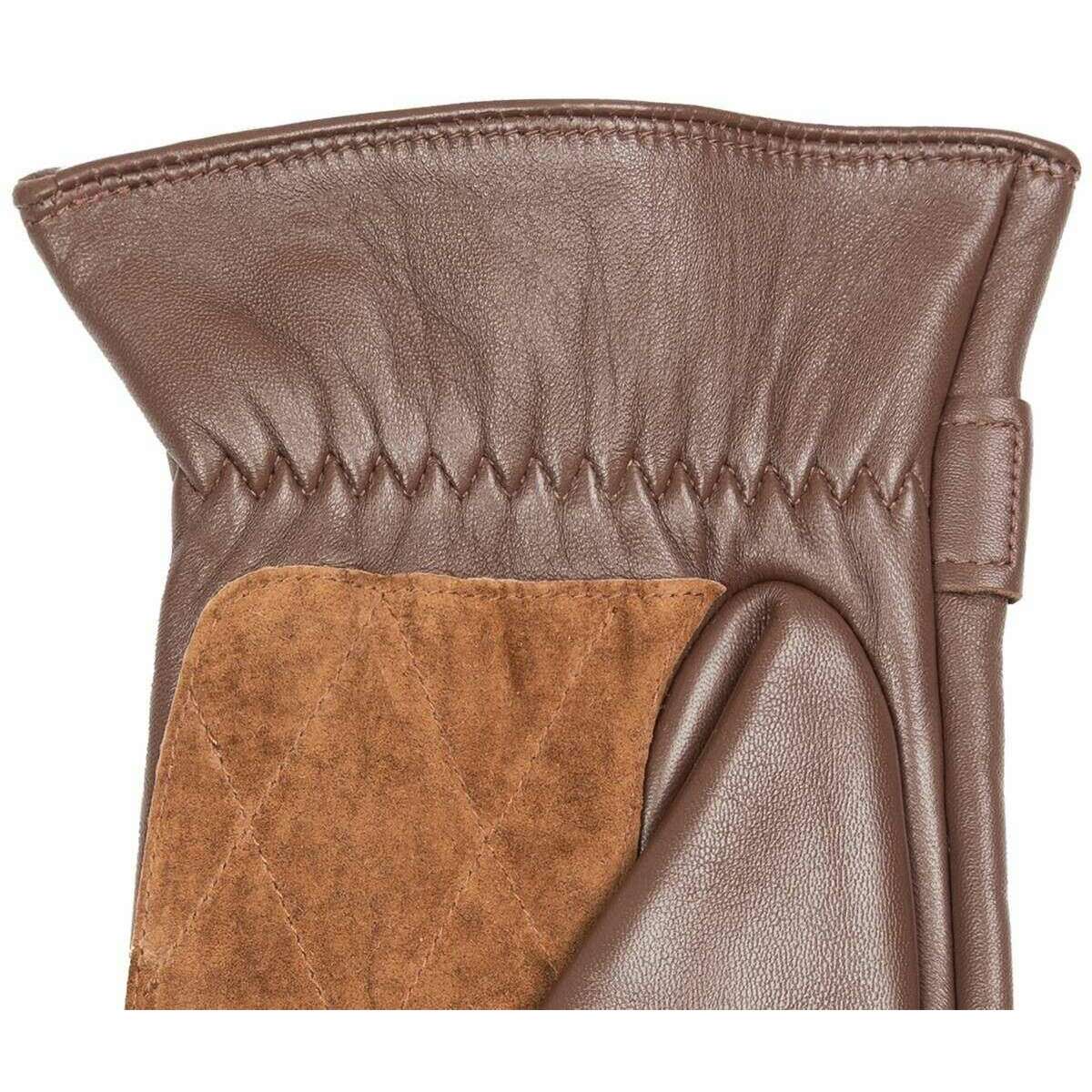 Dents Gatcombe Leather Shooting Gloves - English Tan - Image 6