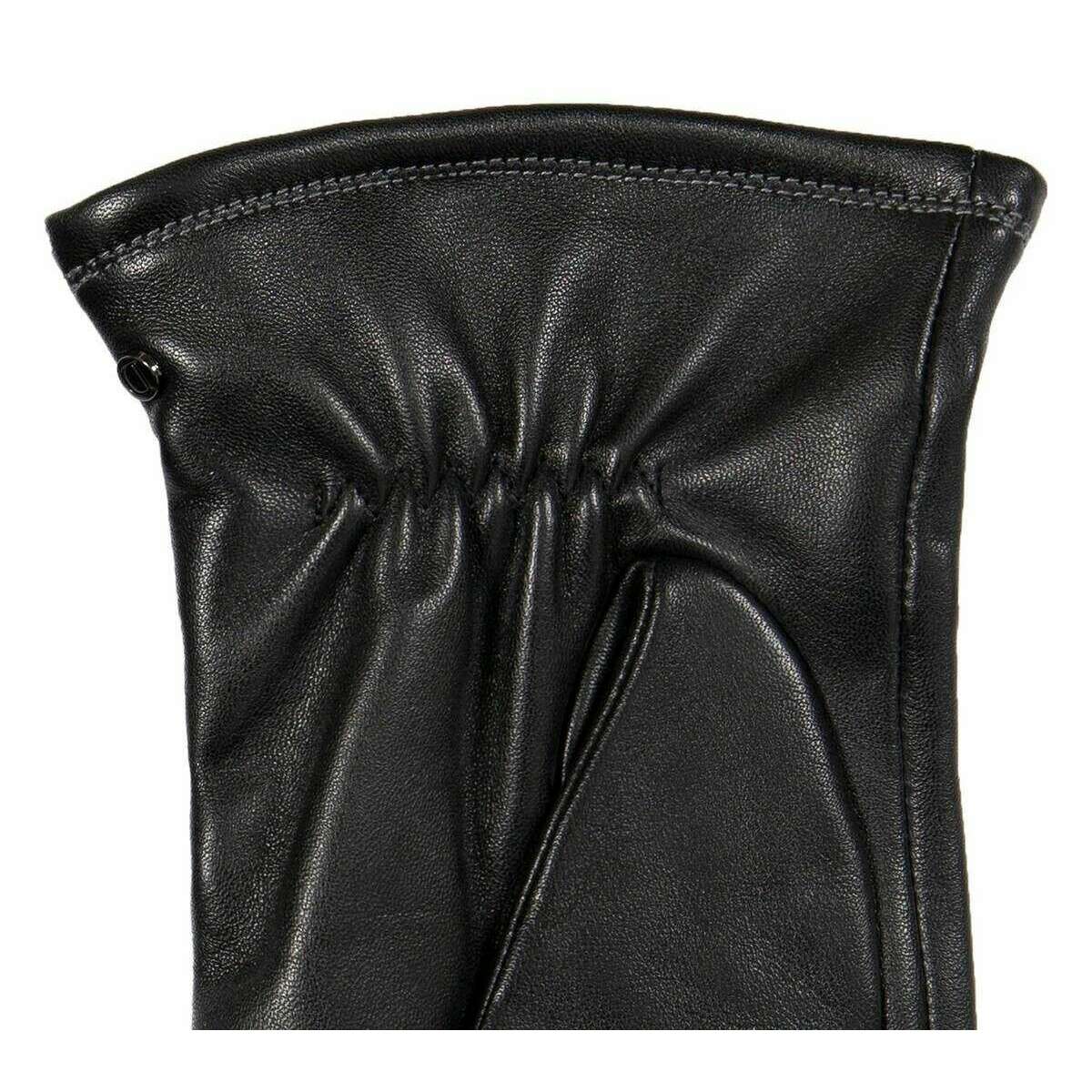 Dents Haworth Touchscreen Leather Gloves - Black - Image 5