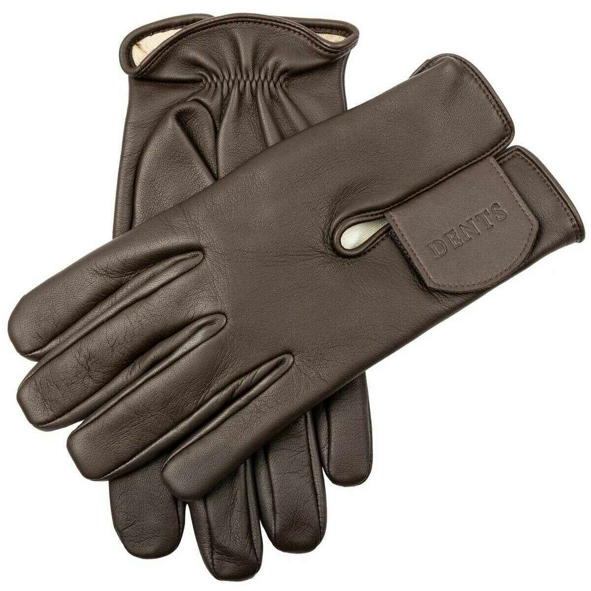Dents Imperial Heritage Leather Shooting Gloves - Brown