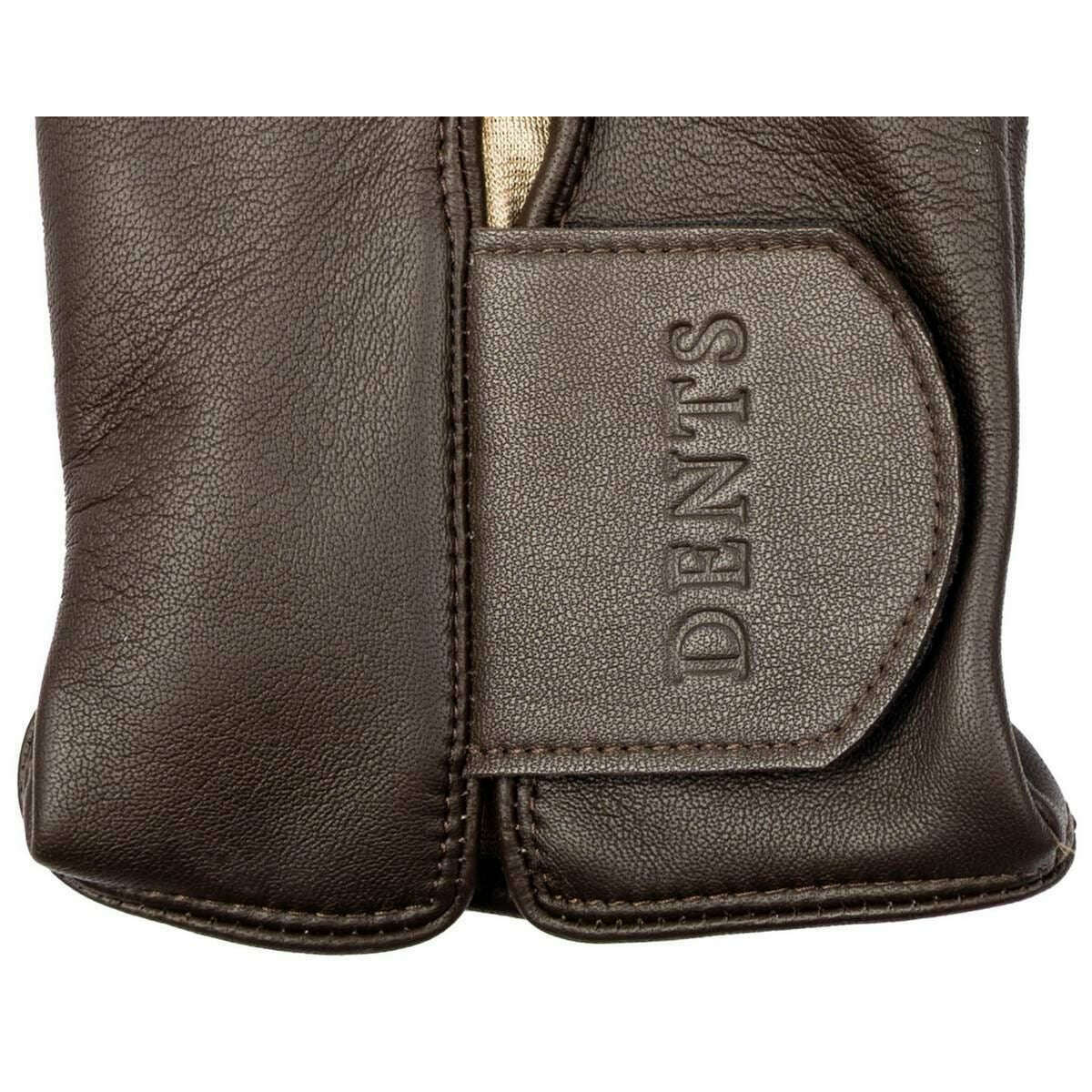 Dents Imperial Heritage Leather Shooting Gloves - Brown - Image 5