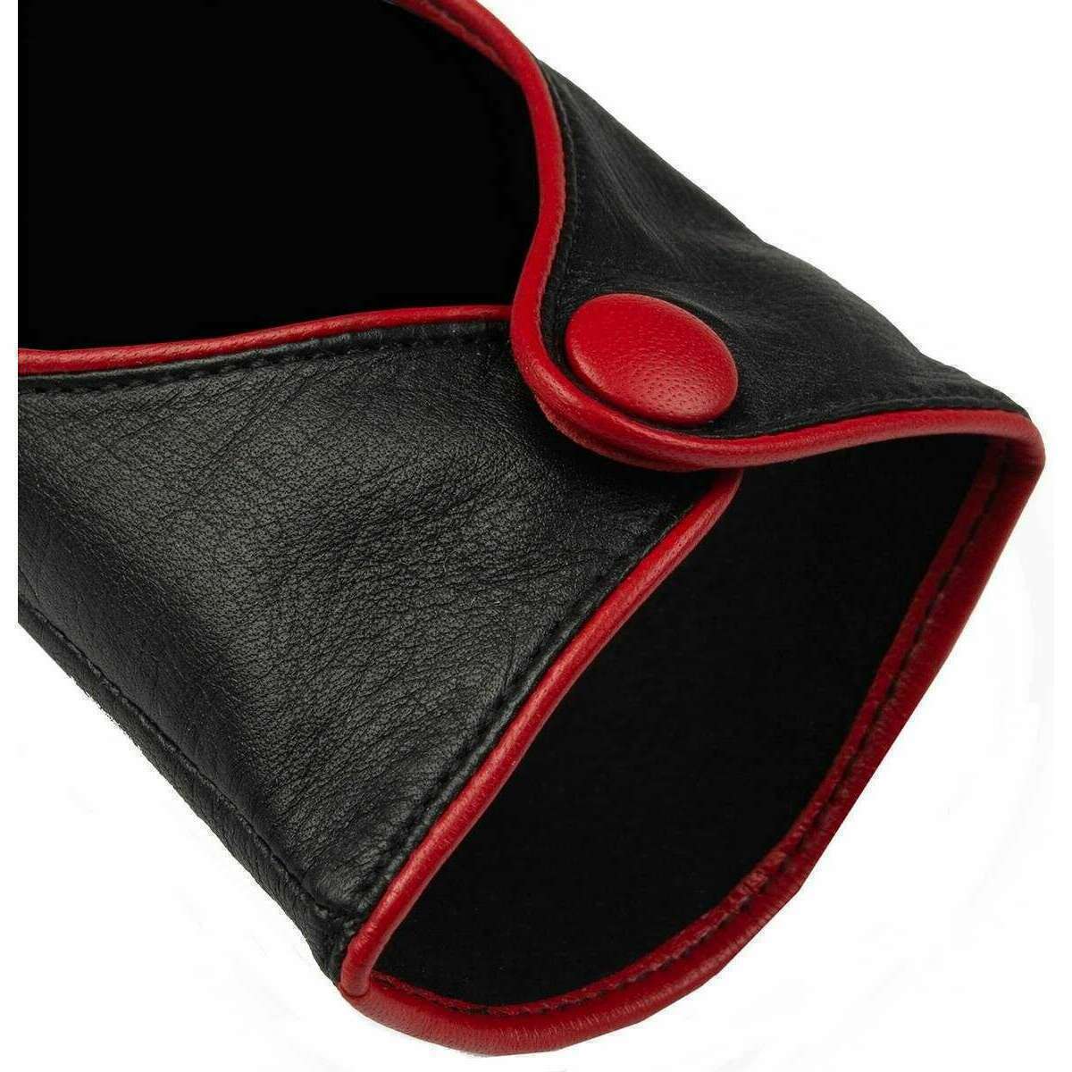 Dents Juliet Heart Cut-Out Driving Gloves - Black - Image 7