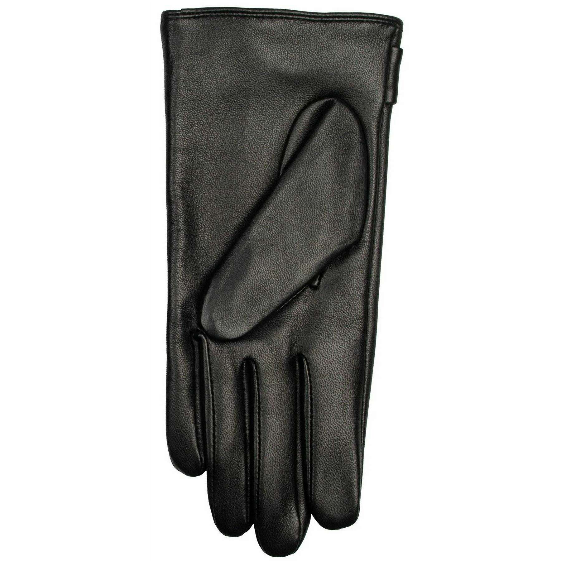 Dents Laurie Bow Leather Gloves - Black - Image 4