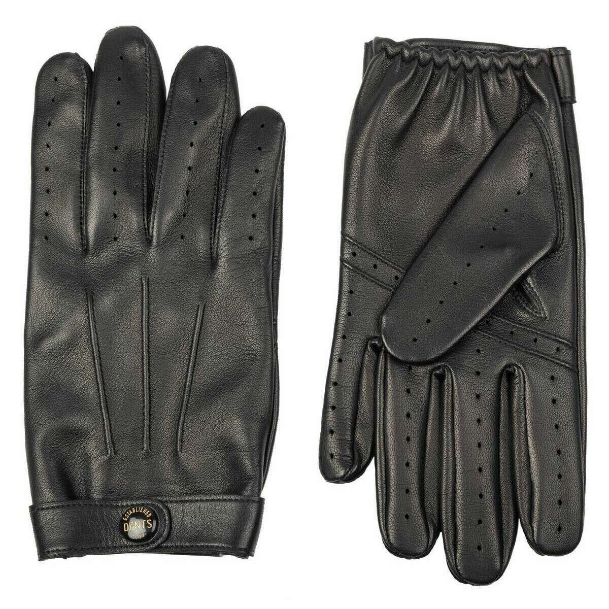 Dents Mendes Heritage Driving Gloves - Black - Image 2