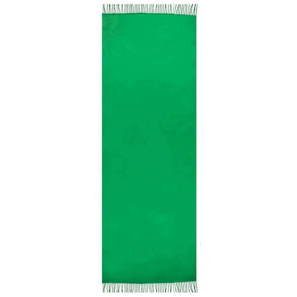 Dents Plain Pashmina Scarf - Emerald Green - Image 2