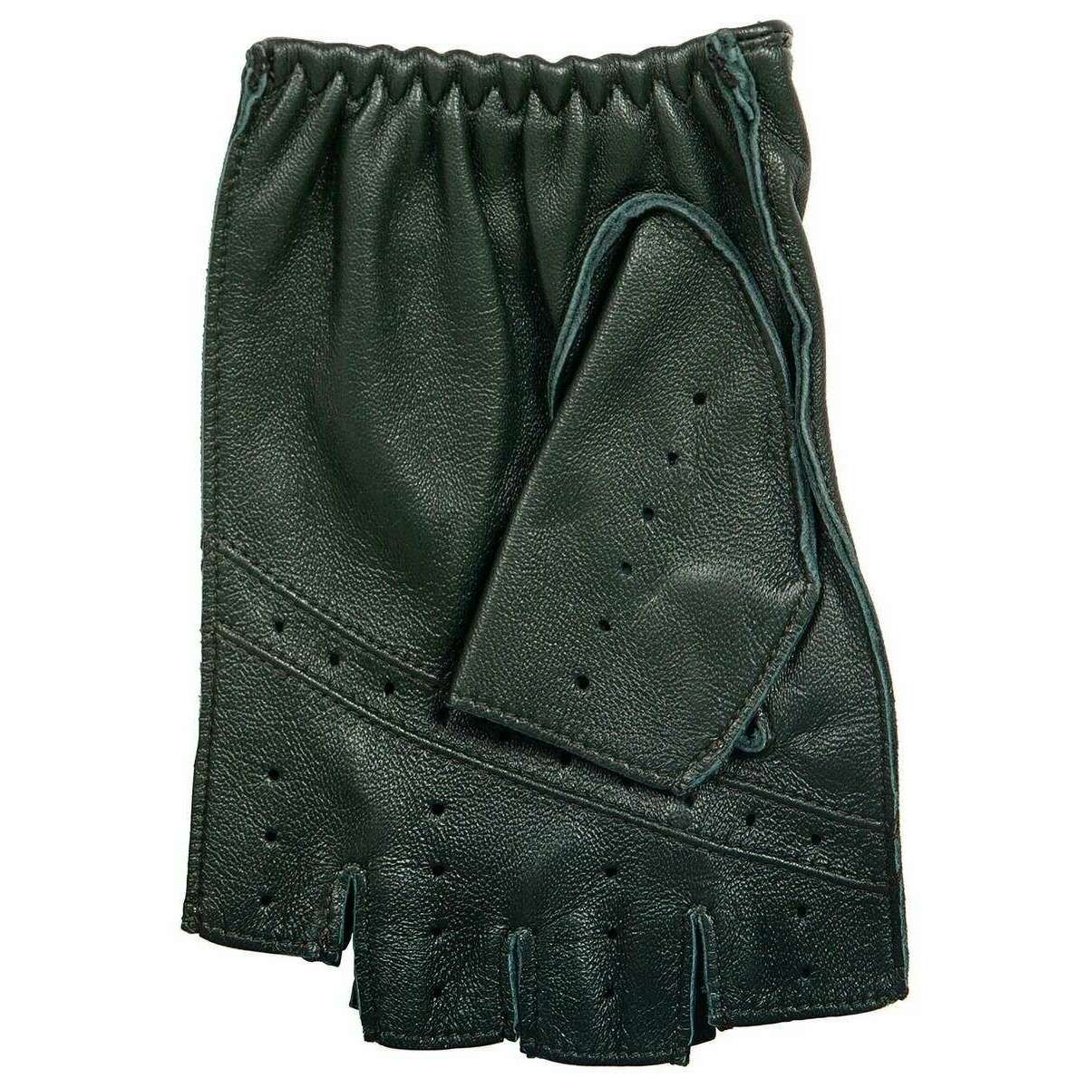 Dents Snetterton Fingerless Driving Gloves - Racing Green - Image 4