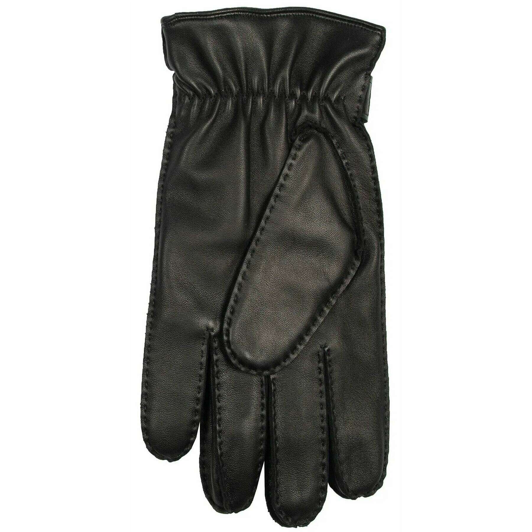 Dents Tetbury Handsewn Three-Point Leather Gloves - Black - Image 4
