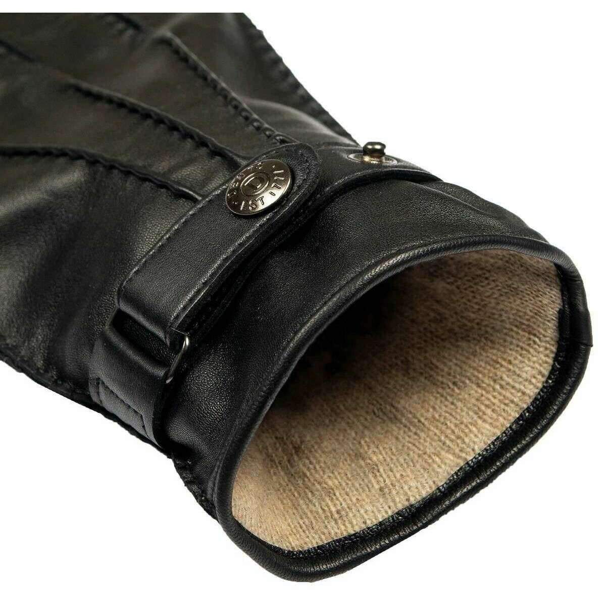 Dents Tetbury Handsewn Three-Point Leather Gloves - Black - Image 7