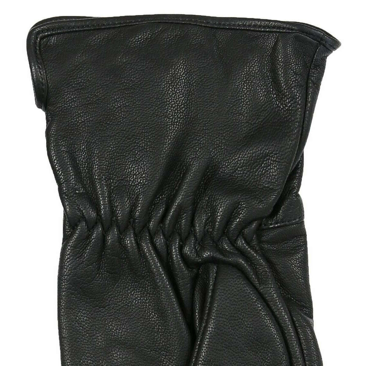 Dents The Suited Racer Wanderer Touchscreen Water Resistant Leather Gauntlet Gloves - Black - Image 6