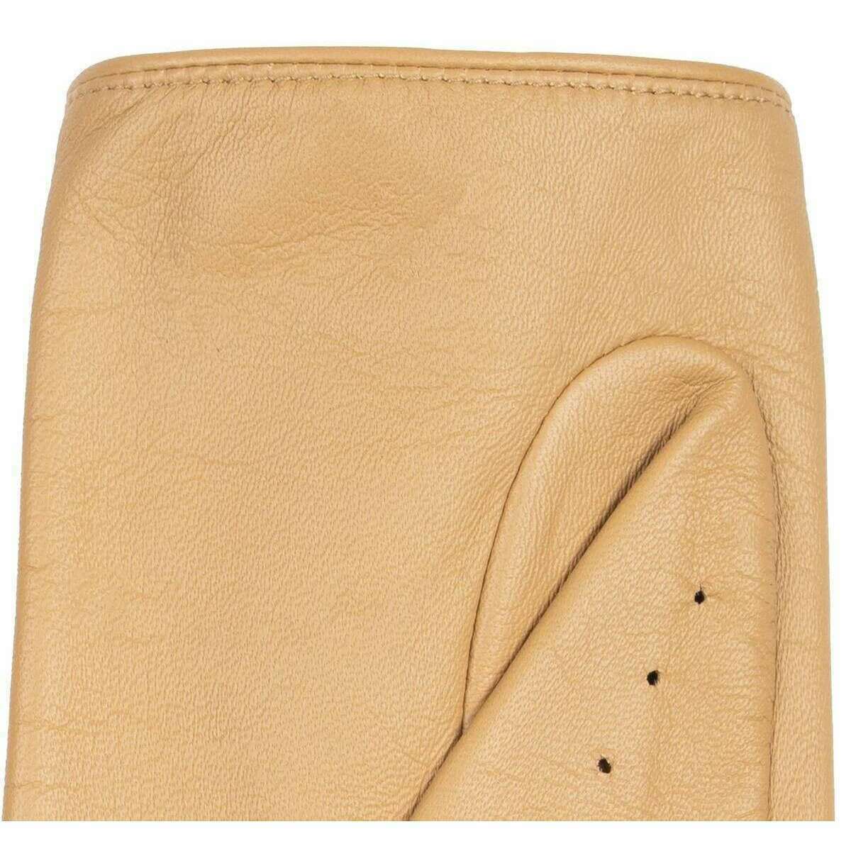 Dents Thruxton Leather Driving Gloves - Toffee Beige - Image 6