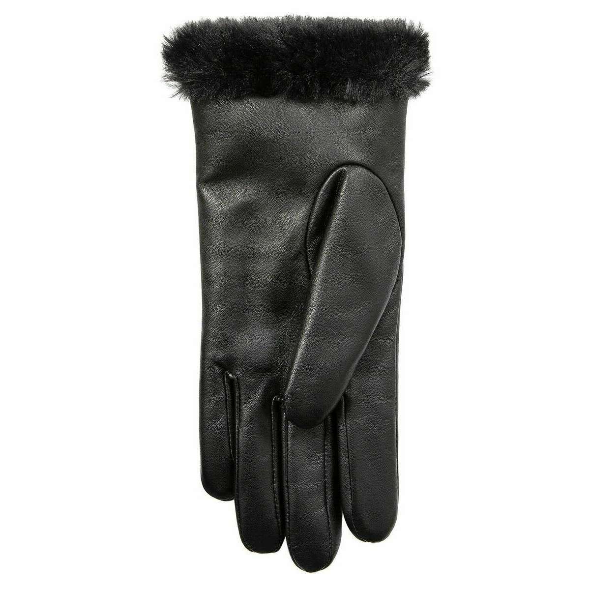 Dents Yasmin Touchscreen Leather Gloves - Black - Image 4