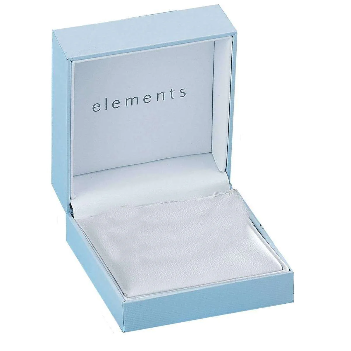 Elements Silver Floral Vine Turquoise Pendant - Silver/Blue - Image 2