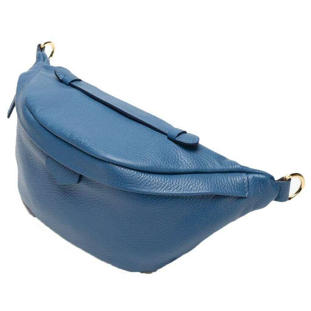 Elie Beaumont Arc Sling Bag - Denim Blue - Image 3