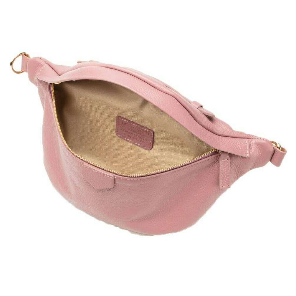 Elie Beaumont Arc Sling Bag - Dusty Rose Pink - Image 5